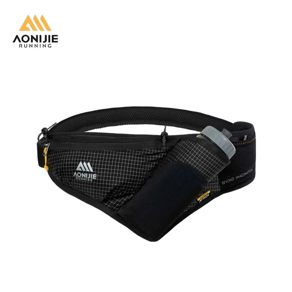 AONIJIE FM2501 Running Water Bottle Waist Pack Sports Belt Hiking Marathon Cross Country Outdoor Cell Phone Pouch