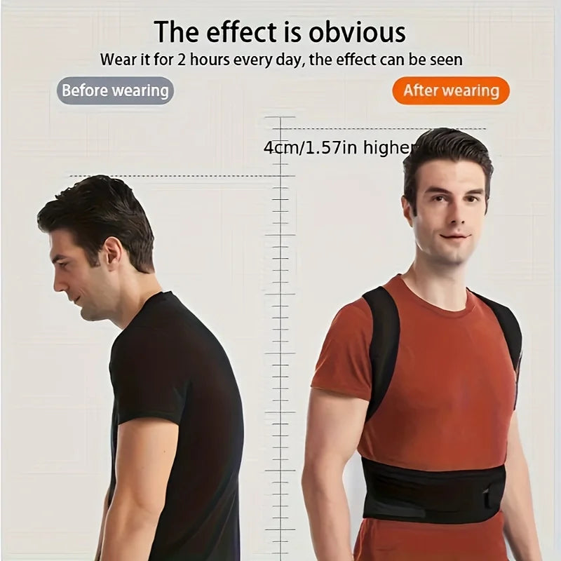 Adult Back Correction Belt Posture Correction Strap Fixed Clavicle Correct Hunchback Back Support Bracelet Underwear Home Clothe