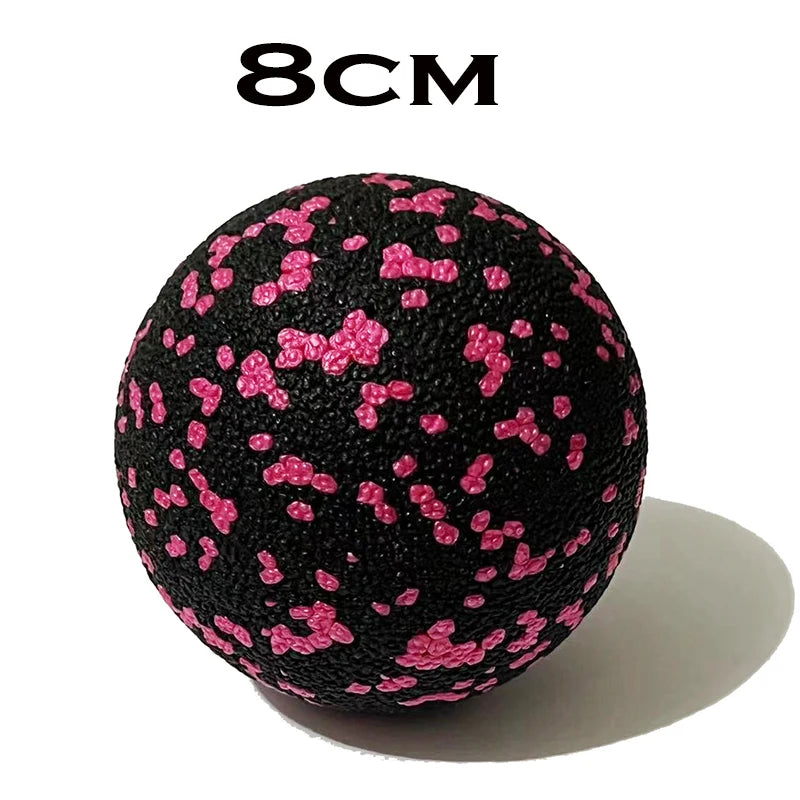 EPP Fitness Ball Double Lacrosse Massage Ball Set Mobility Peanut Ball for Self-Myofascial Release Deep Tissue Yoga Gym Home