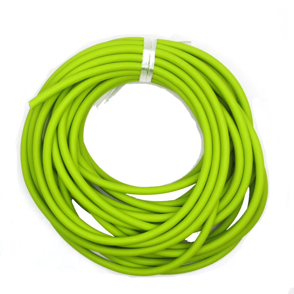 Resistance Band 10M A Piece Size 3060 3070 4070 Natural Rubber Band Latex Tube Pull Rope Tourniquet Rope exercise bands