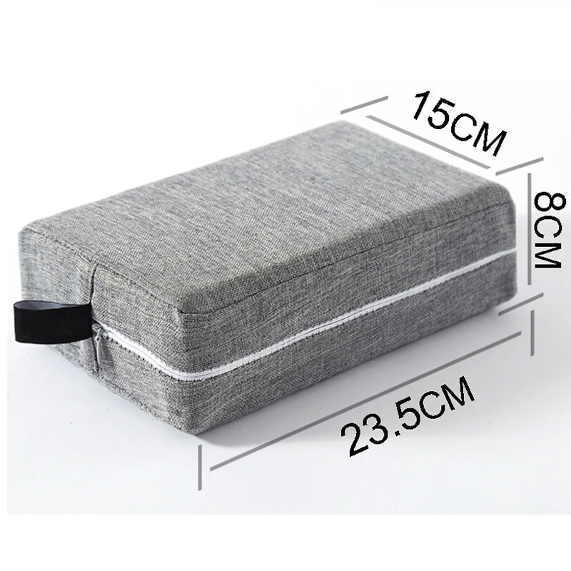 Yoga Block Set Pilates Brick Fitness Belt Set for Exercise Workout Fitness Training Block Brick Stretching Belt Yoga Bolster Bag