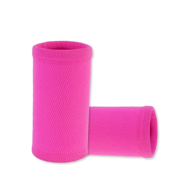Wrist Sweatband in 9 Different Colors,Made by High Elastic Meterial Comfortable Pressure Protection,Athletic Wristbands Armbands