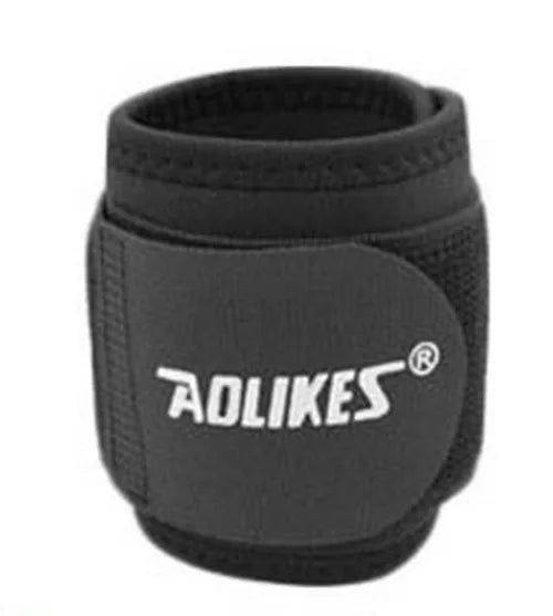 AOLIKES 2Pcs/Lot Wrist band Men For Gym Powerlifting Wrist Support Wraps Straps Protector Wristwraps Sports Fitness Wristband
