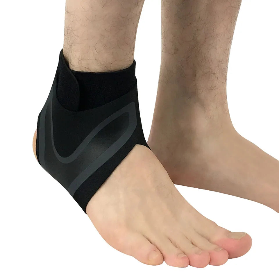 Loogdeel 1PCS Right Left Foot Ankle Protector Sports Ankle Support Elastic Ankle Brace Guard Foot Support Sports Gear