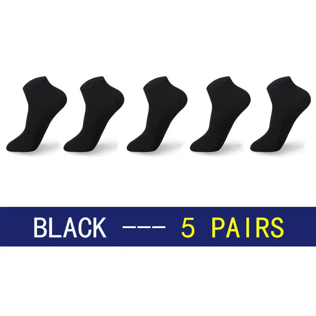 5Pairs/lot Men Socks Cotton Large size39-48 High Quality Casual Breathable Boat Socks Short Men Socks Busines Male Socks Summer