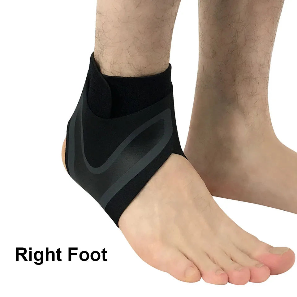 Loogdeel 1PCS Right Left Foot Ankle Protector Sports Ankle Support Elastic Ankle Brace Guard Foot Support Sports Gear