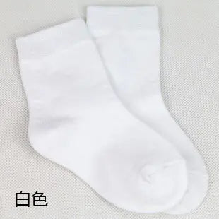 5 pairs / 1 lot spring&autumn candy color cotton children socks boys socks / socks for girls 1-9 year sport kids socks