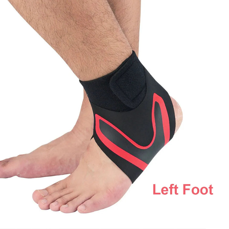 Loogdeel 1PCS Right Left Foot Ankle Protector Sports Ankle Support Elastic Ankle Brace Guard Foot Support Sports Gear
