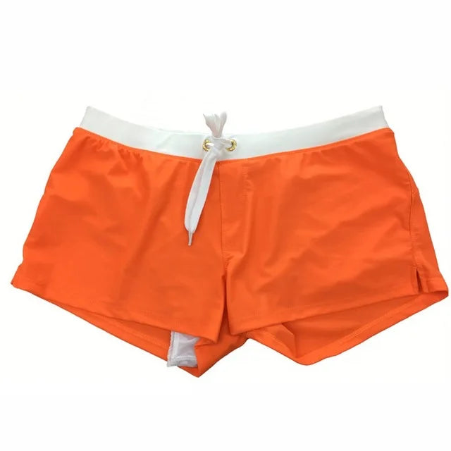 ALSOTO Summer New Quick Dry Mens Swim Shorts Summer Board Surf Swimwear Beach Short Male Running Gym Man Plus Size Trunks