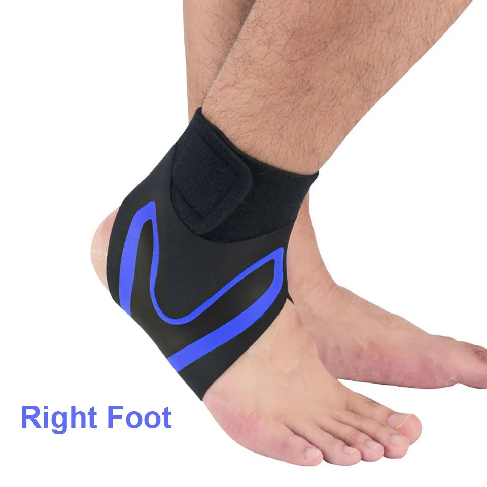 Loogdeel 1PCS Right Left Foot Ankle Protector Sports Ankle Support Elastic Ankle Brace Guard Foot Support Sports Gear