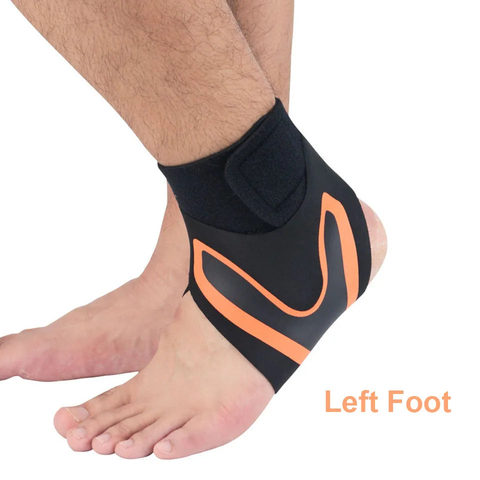 Loogdeel 1PCS Right Left Foot Ankle Protector Sports Ankle Support Elastic Ankle Brace Guard Foot Support Sports Gear