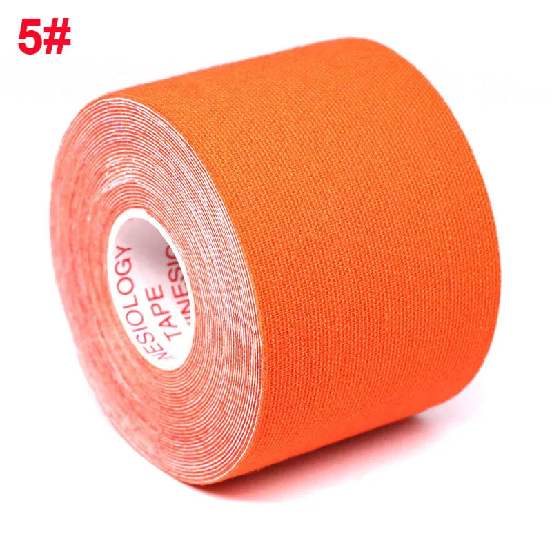 5m Kinesiology Wrap Tape Muscle Pain Relief Waterproof Sports Recovery Athletic Tape Strapping For Tennis Knee Finger Wrist