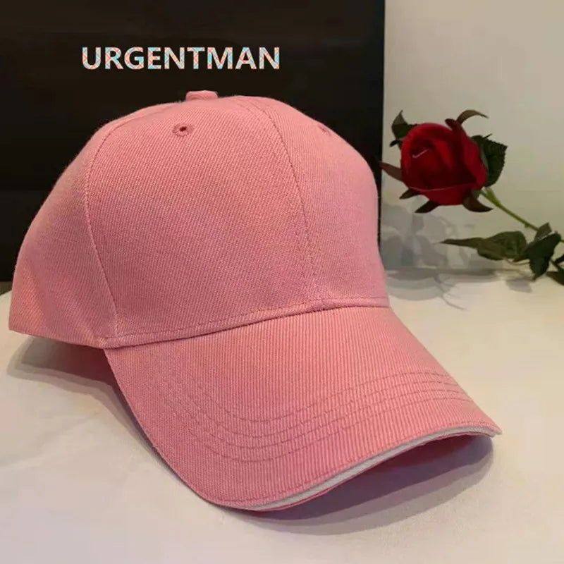 Unisex Cap Casual Acrylic Plain Baseball Cap Adjustable Hats For Women Men Hip Hop Cap Streetwear Dad Hat