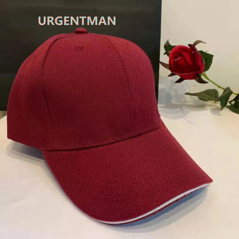 Unisex Cap Casual Acrylic Plain Baseball Cap Adjustable Hats For Women Men Hip Hop Cap Streetwear Dad Hat
