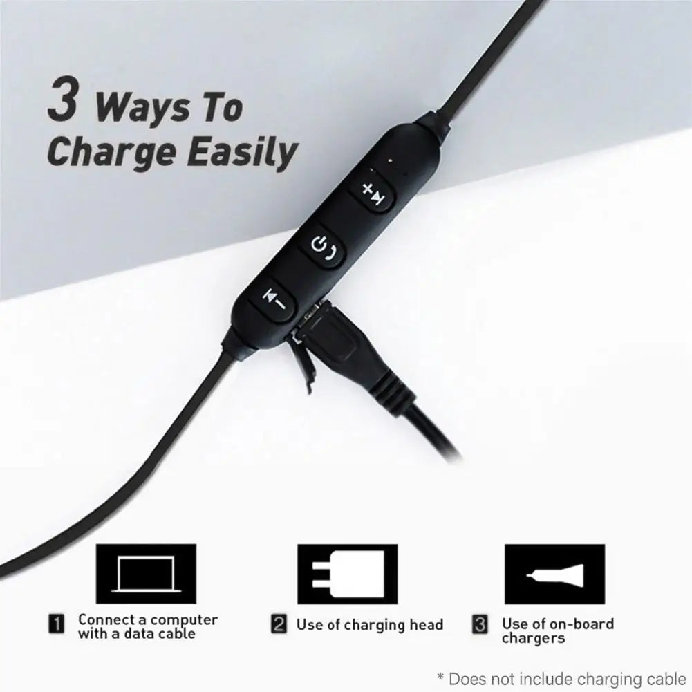 Neckband In-Ear Earphone With Mic XT11 Magnetic Adsorption Wireless Bluetooths Headset Sports Gaming Headphone Wired All Phones
