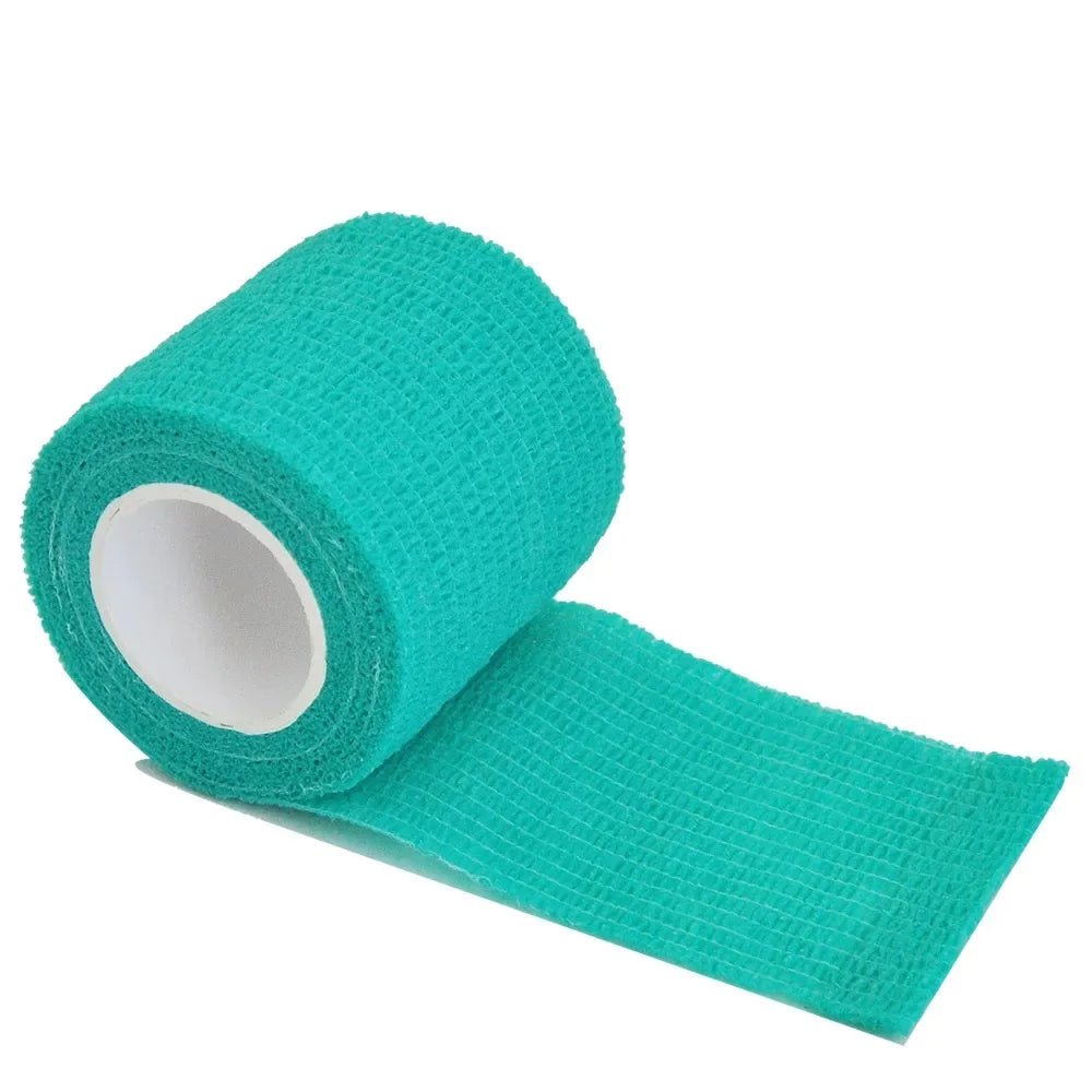 Athletic First Aid Wrap Tape Self Adhesive Elastic Bandage Elastoplast Sports Tape Protector for Knee Finger Ankle Palm Shoulder