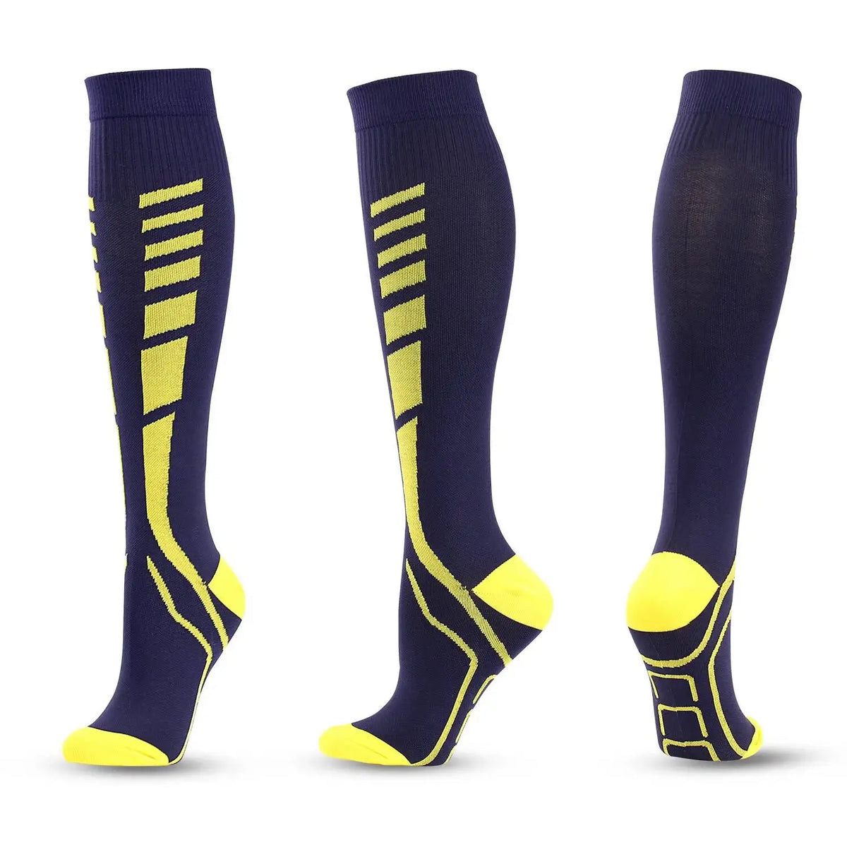 4 Pairs Unisex compress stockings Sports Pressure Socks Multi-color Outdoor Running Compression Socks Marathon Sports Gym Socks