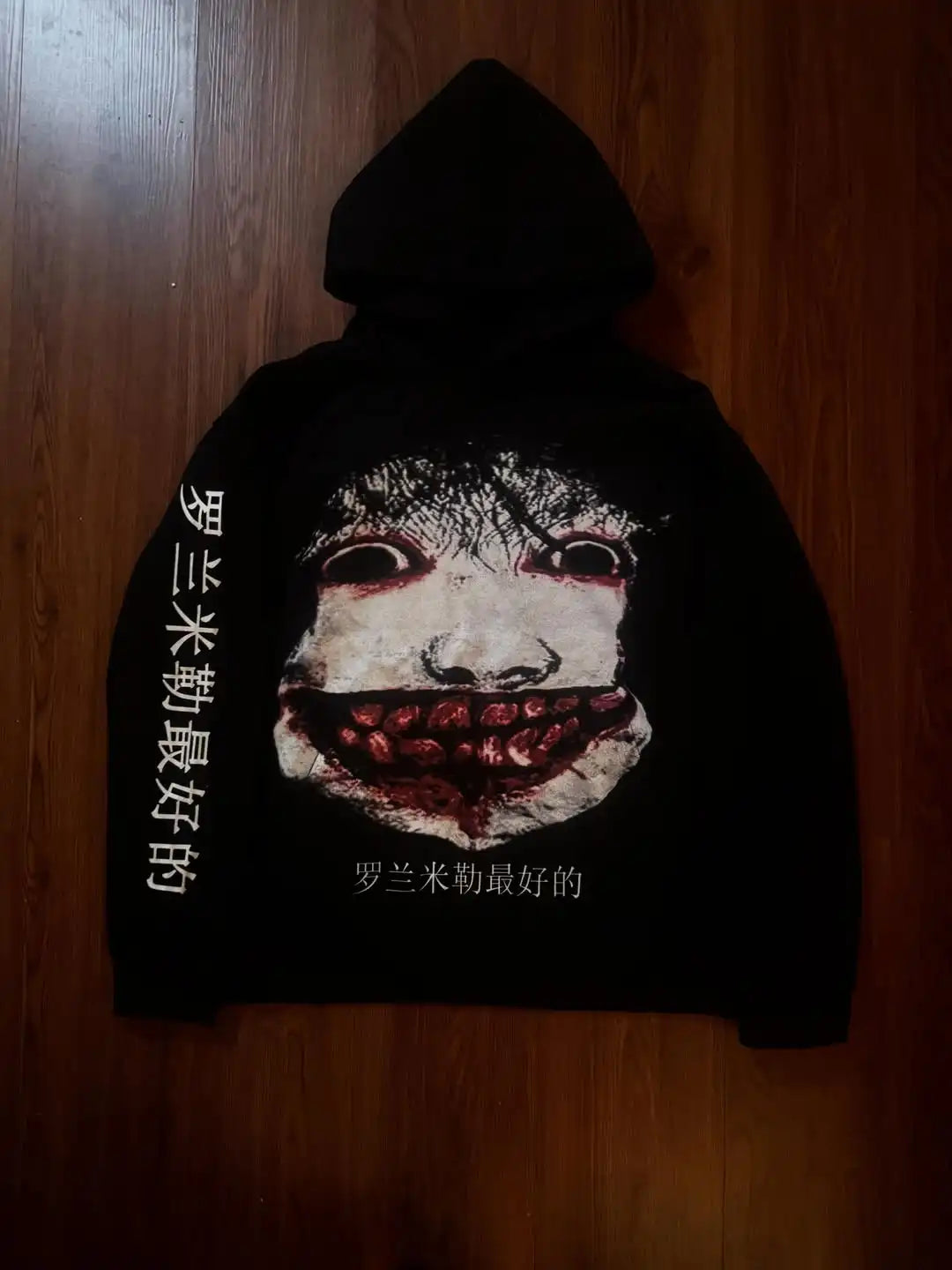 Drolandmiller Death Forest Hoodies Women Goth Streetwear Tops Grunge Punk Harajuku Sweatshirt Oversized Hoodie Y2k Clothes