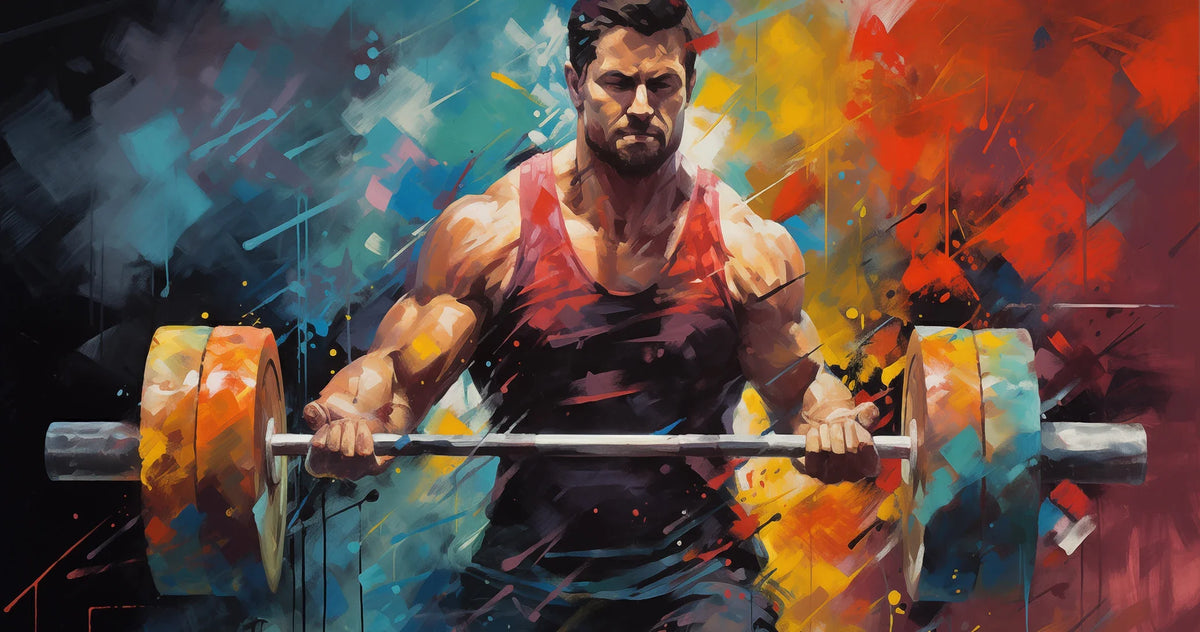 Graffiti Gorilla Barbell Canvas Painting Print Sport Motivational Wall Art Fitness Bodybuilding Poster Print Gym Home Decor