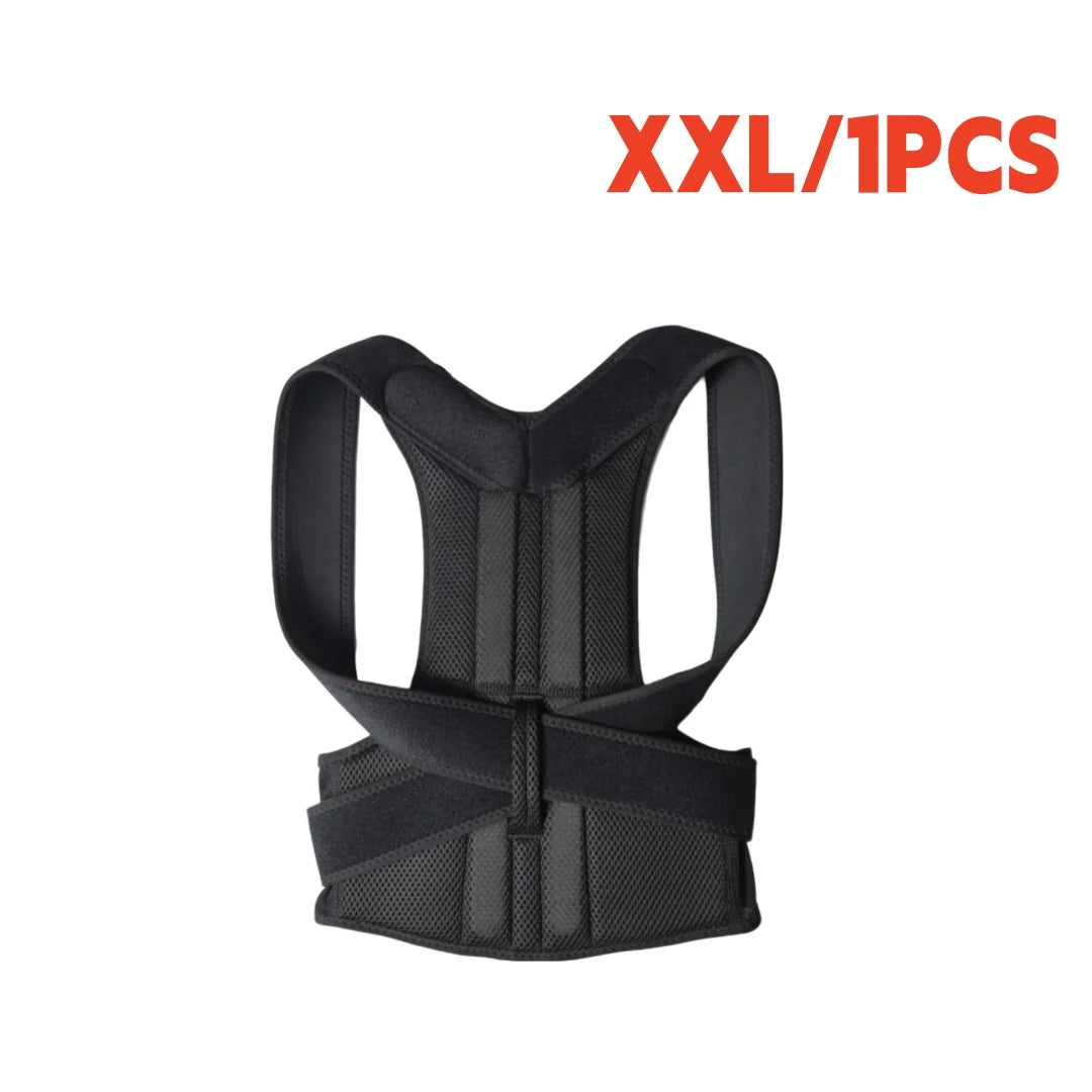 Humpback Prevention Posture Support Belt, Back & Sitting Posture Corrector, Body-Shaping Back Beautifying Belt, Unisex