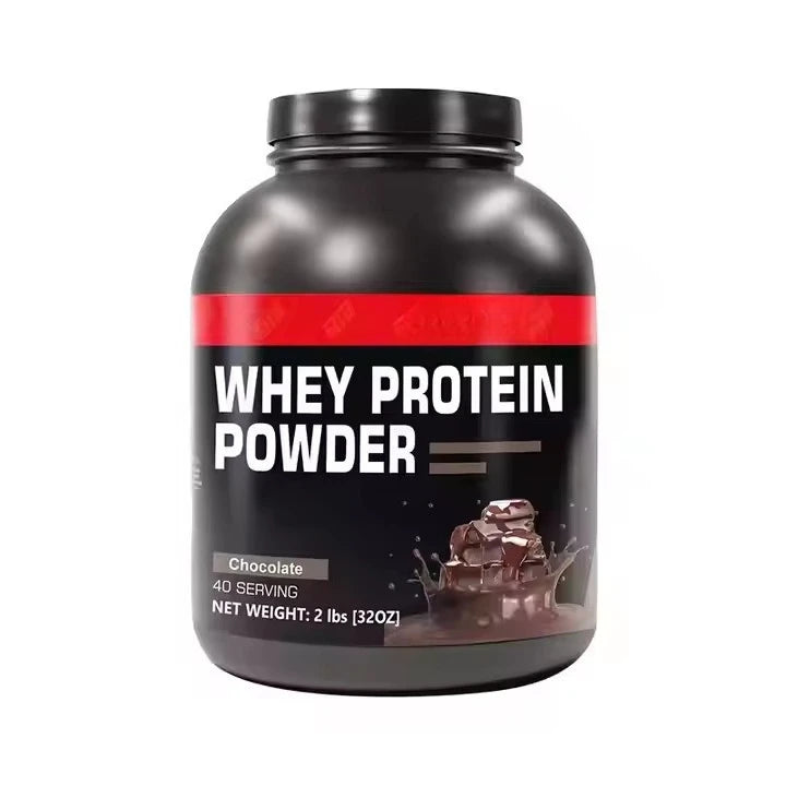 Whey Protein Powder 2lbs - 80% Protein, Gold Ratio Whey for Muscle Growth & Recovery, Vanilla/Chocolate/Strawberry, 40 Servings