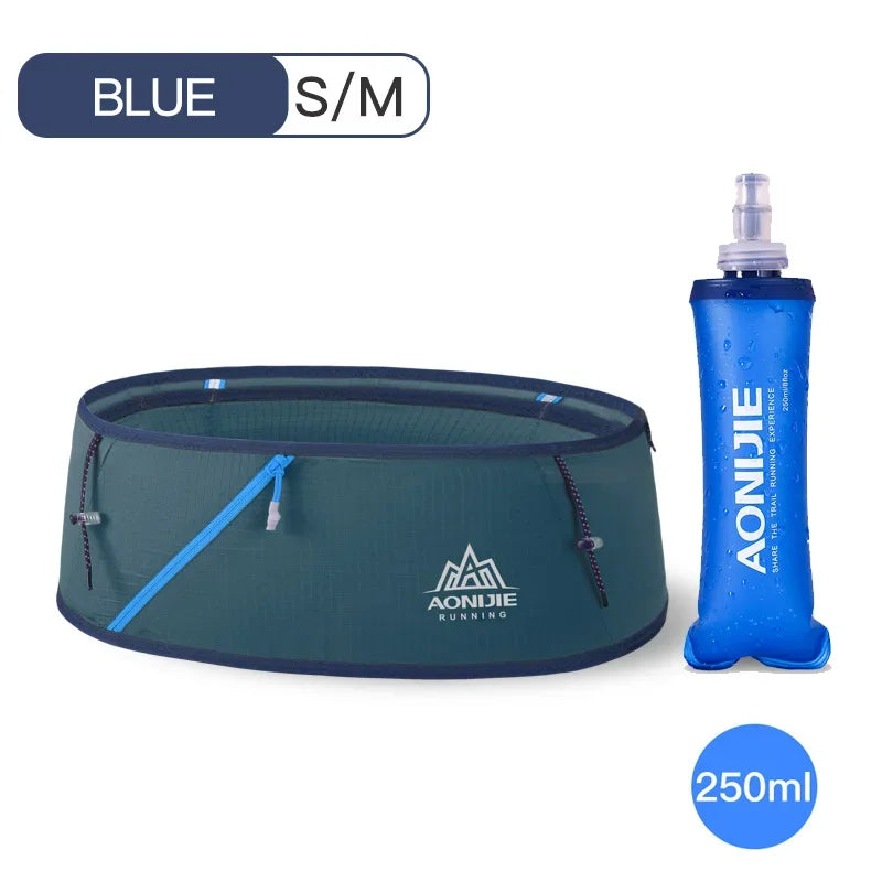 AONIJIE W8101 Hydration Running Belt Waist Pack Travel Money Bag Trail Marathon Gym Workout Fitness Mobile Phone Holder