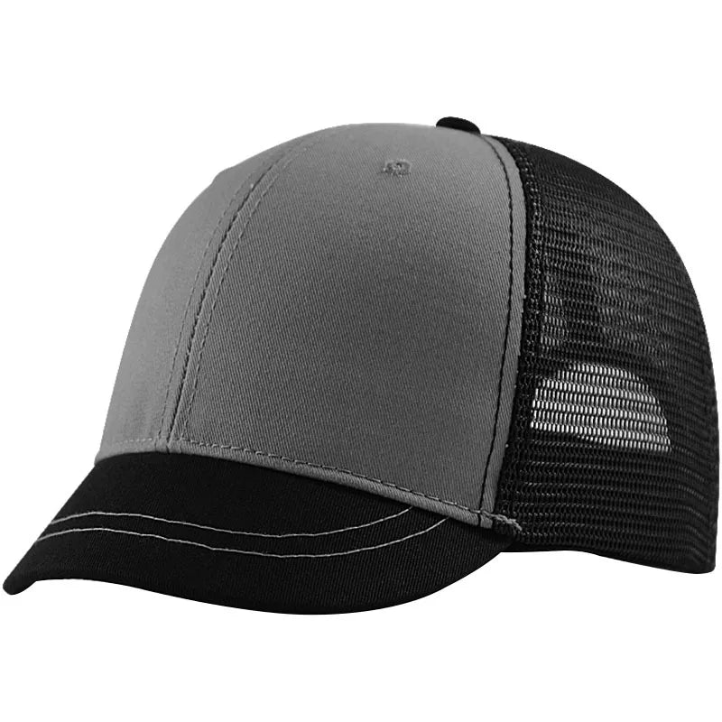 Big Head XXXL Adjustable Men and Women Sun Hat Breathable Short Brim Baseball Cap Plus Size Oversize