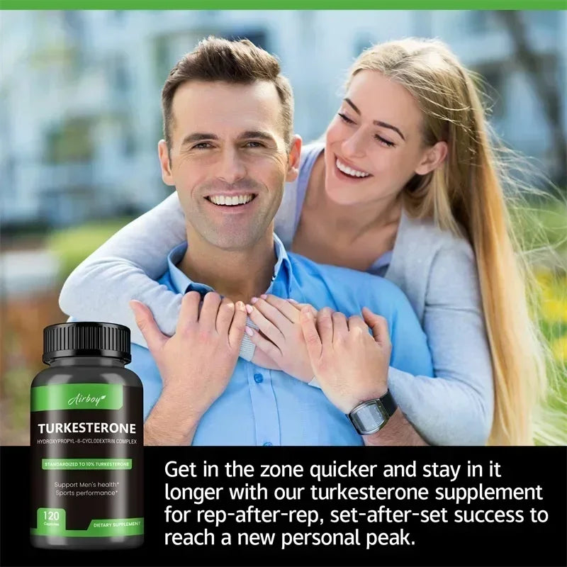 Turkesterone Supplement - Increase Endurance, Promote Muscle Growth and Recovery, Improve Athletic Performance, Enhance Energy