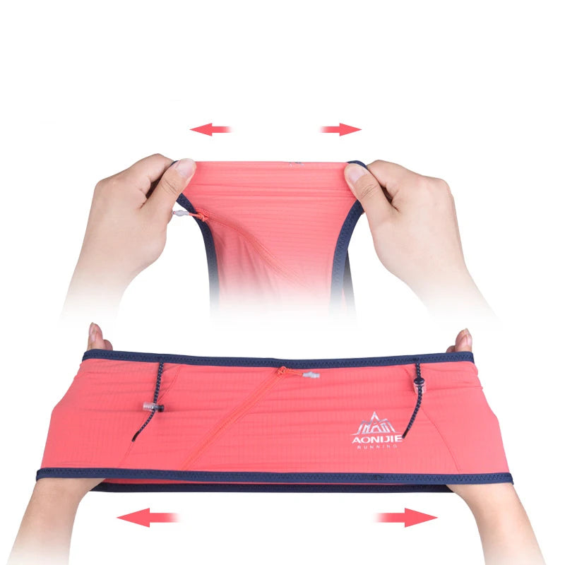 AONIJIE W8101 New 450ML Belt Hydration Waist Pack Ultralight Waist Bag Phone Holder for Outdoor Trailing Running Camping Hiking