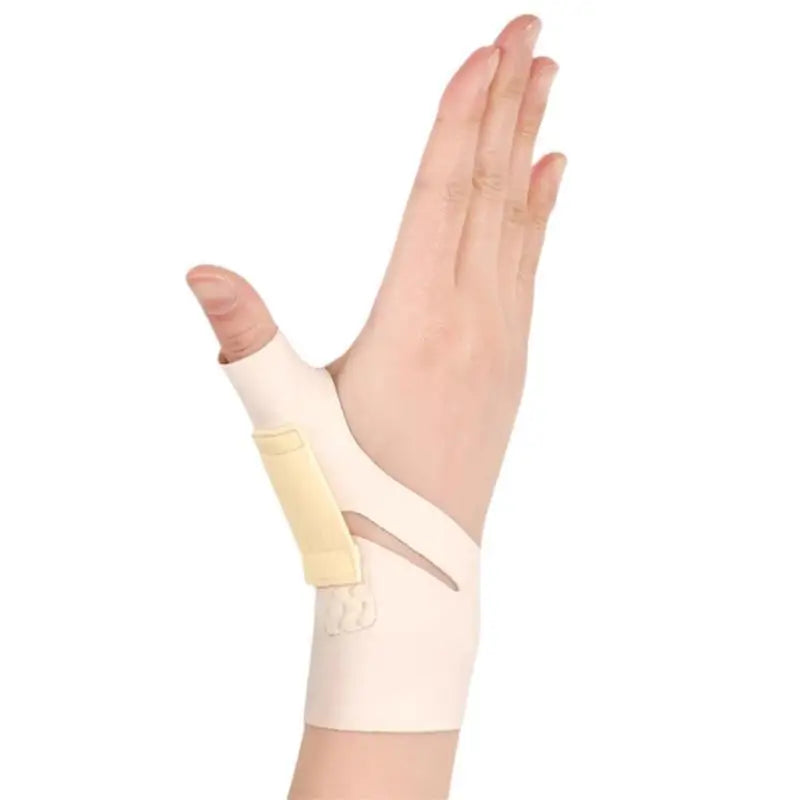 Wrist Thumb Support Brace Soft Elastic Thumb Compression Sleeve Protector Thumb Spica Splint Lightweight Wristband Gym Sports