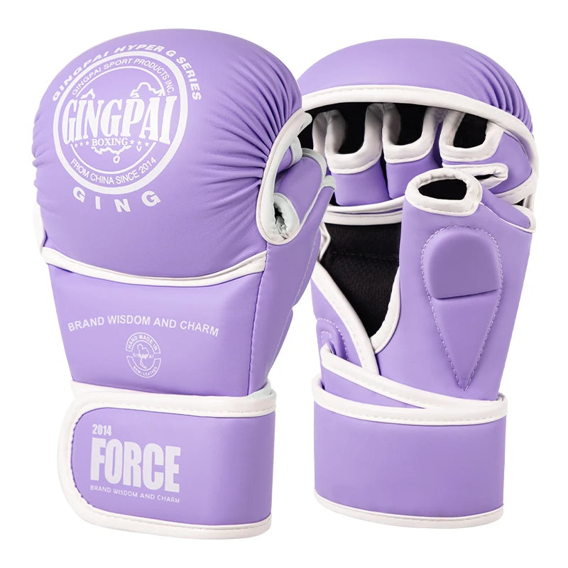 MMA Gloves Open Palm Sparring & Grappling Mitts,Martial Arts for Men & Women,Combat Sports,MMA, Boxing, Muay Thai, Kickboxing