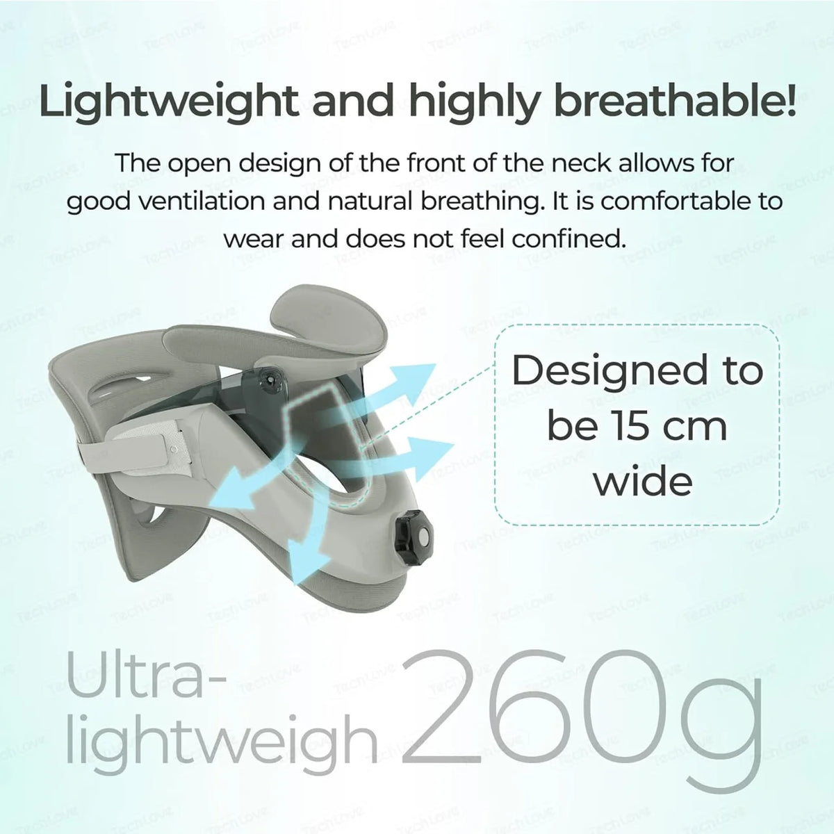 Cervical Traction Device Lightweight and Adjustable Neck Brace Support Stretcher with Built-in Airbag for Pain Relief Relaxation