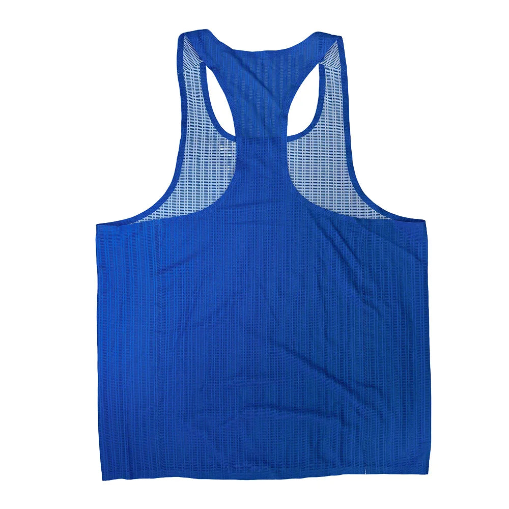 Athletics Tank Top Running Vest Speed Fitness Shirt Sleeveless Men Track Field Singlet