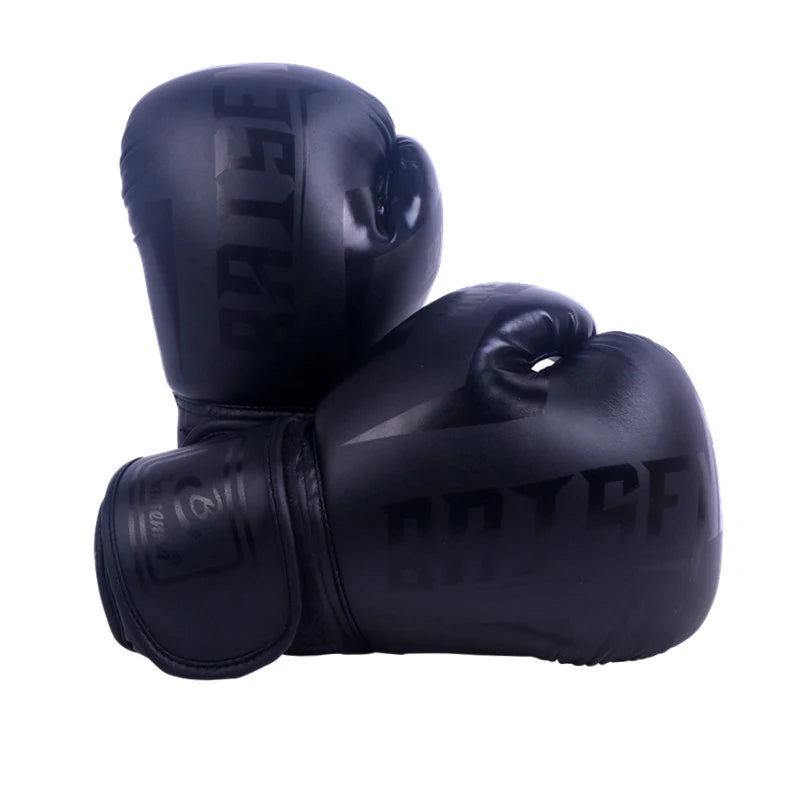 1 Paie Of 6 Oz 10 Oz Boxing Gloves Wear-resistant PU Leather Training Gloves Good Toughness Humanized Design Punching Gloves