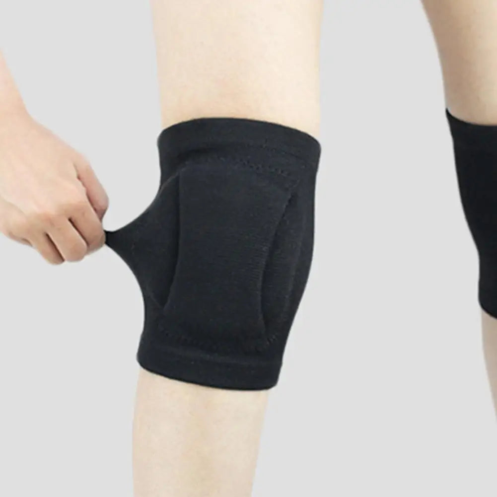 2pc Sport Protective Sponge Knee Pads Breathable Knee Support Thicken Knee Brace Football Dance Yoga Tennis Running Cycling Use