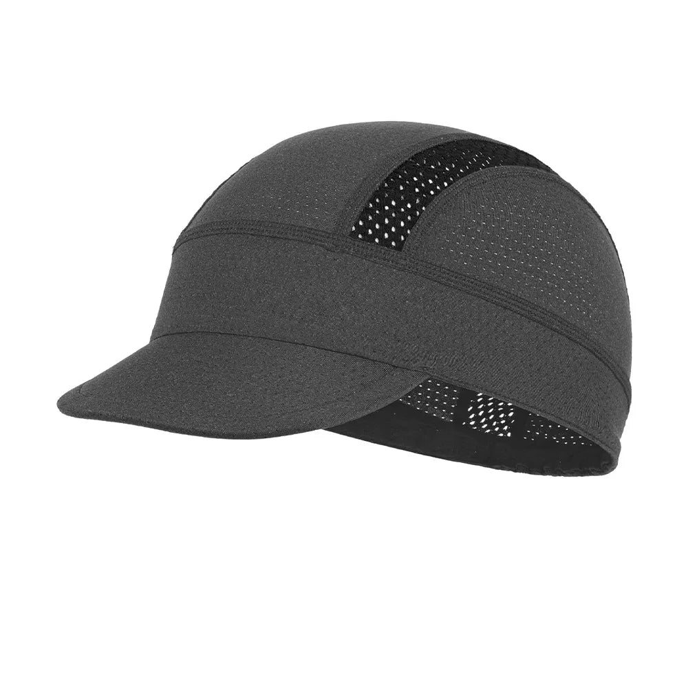 Classic Polyester Cycling Caps Summer Breathable Mesh Sports Quick Dry Thin Bicycle Hat Men and Women Small Brim Baseball Cap
