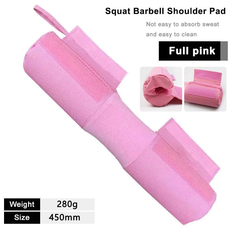Barbell Pad for Hip Thrust Squat, Non‑Slip Thick Foam Bar Pad, Weight Lifting Shoulder Protector Cushion for Bar Home Gym