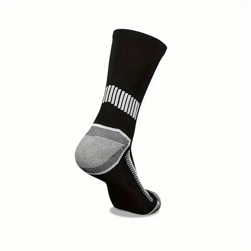 10/30 Pairs Neutral Solid Color Round Neck Socks Spring Summer Sweat Absorbing Breathable Comfortable All-season Sports Socks