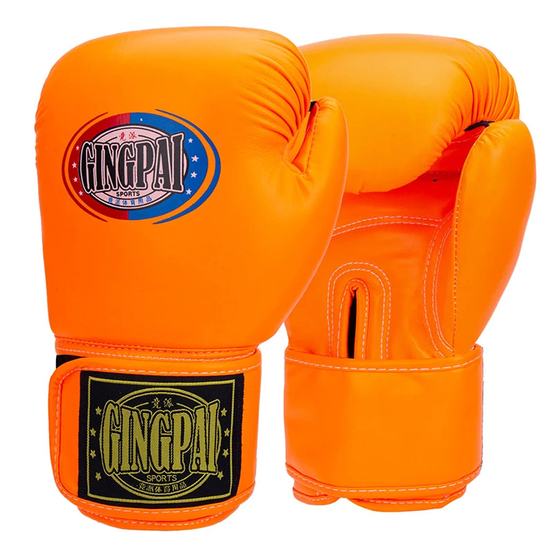 6/8/10/12oz Professional Boxing Glove Higher Quality PU Sanda Muay Thai MMA Training Glove Fighting Boxing Training Accessories