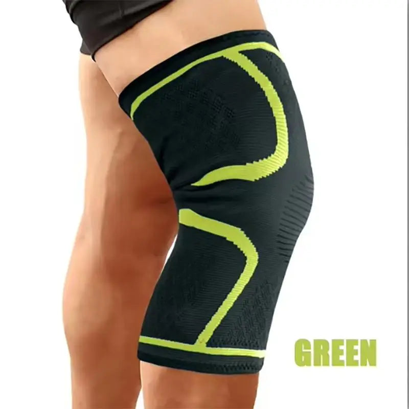 Nylon Sports Knee Pads for Outdoor Running Fitness Cycling - Breathable Thin Design for Comfortable