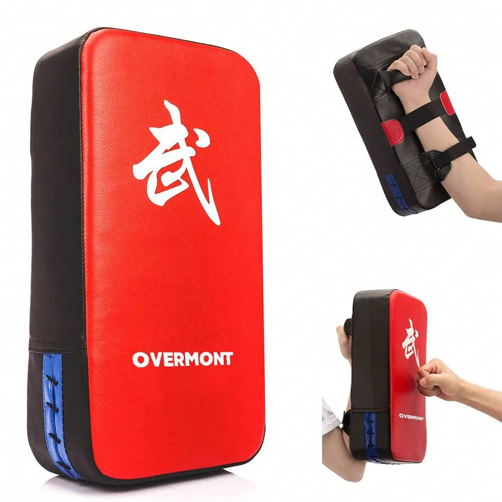 Fitness Taekwondo Kickboxing PU Leather Training Equipment - Punching Bag Sandbag Muay Thai Foot Target Strike Shield