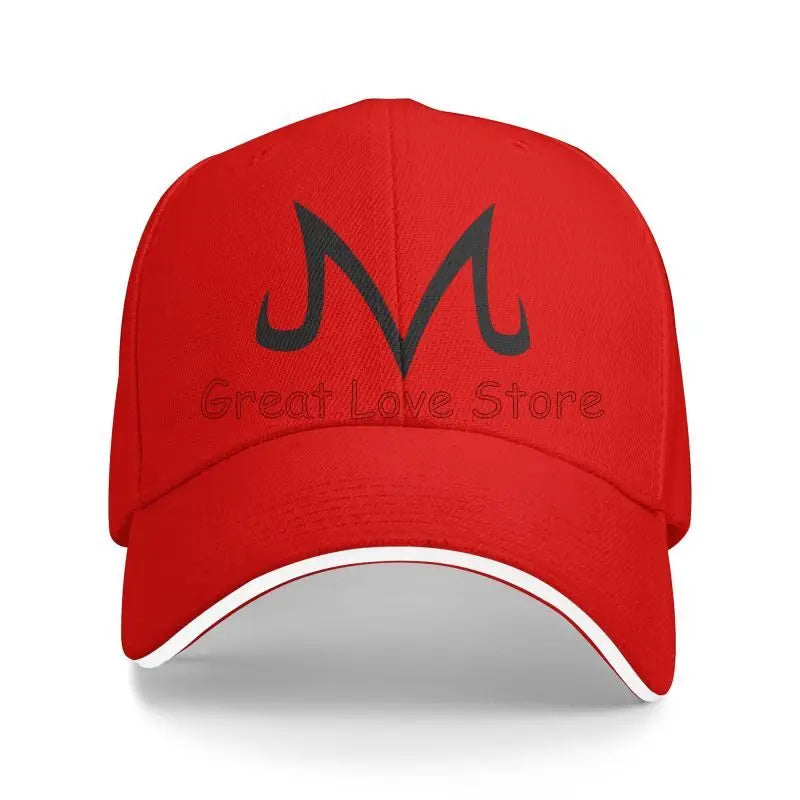 High Quality Brand Majin Buu Anime Baseball Cap Unisex Summer Casual Adjustable Snapback Cap Golf Caps Sun Hat