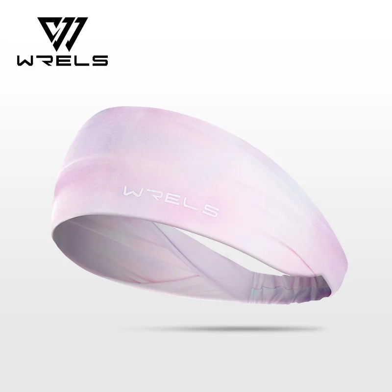 WRELS Sweatbands Sports Headband Moisture Wicking Hairband Athletic Towel Headbands Sweatband Headbands for Running Cycling Yoga