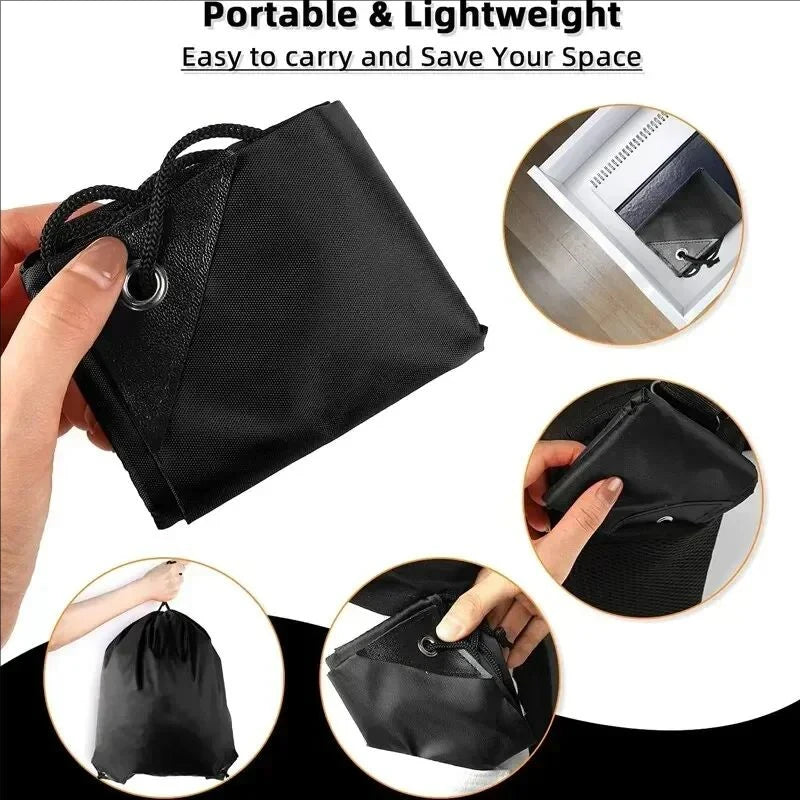 Lightweight Drawstring Unsix Backpack Portable Cinch Bag Perfect for Gym Beach Travel School Sports and Everyday Activities