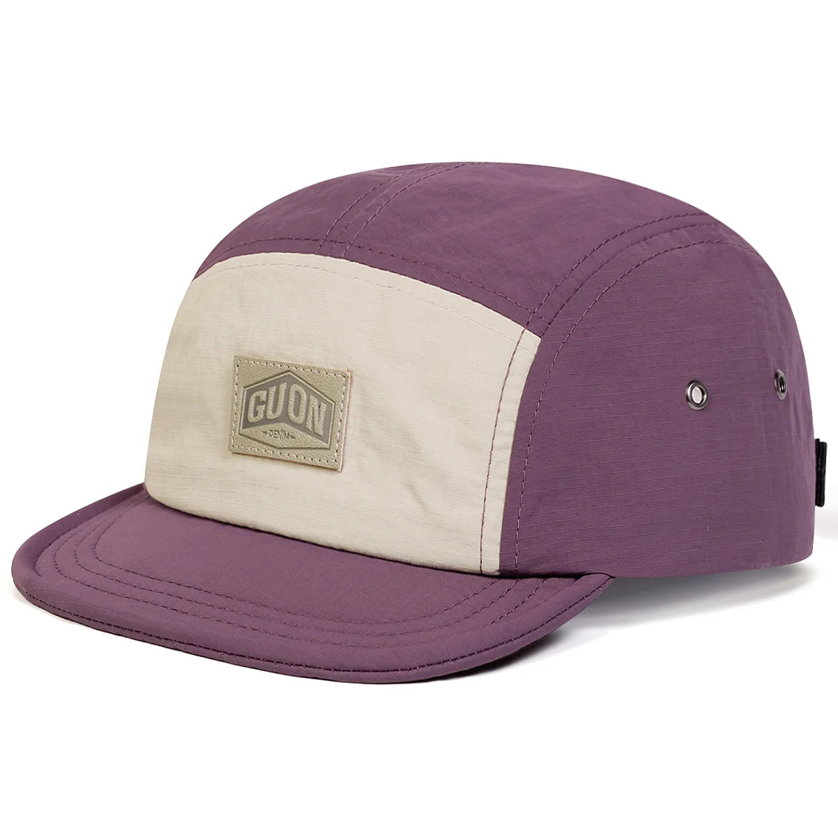 1pc Summer Thin Breathable Quick-drying Baseball Caps for Men Outdoor Adventures Sun Protection Short Brim 5-flap Sports Caps