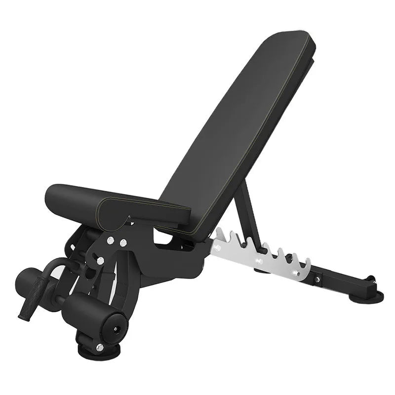 High Quality Commercial Multi-functional Adjustable Steel Foldable Weight Bench Safety Portable Design Home Gym