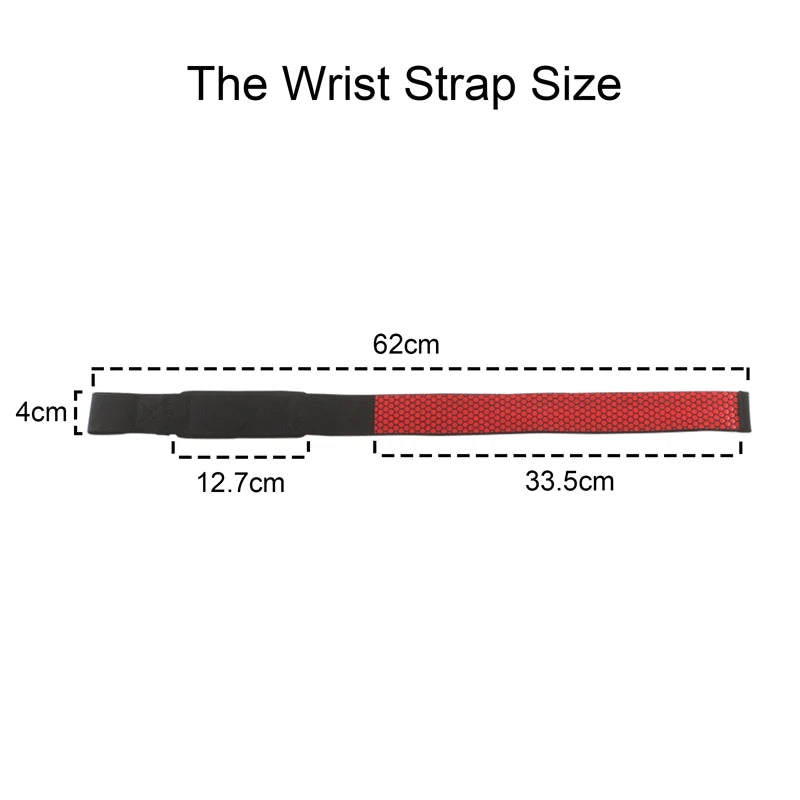 Silica Gel Non-Slip Lifting Straps for Weightlifting, Gym Non-Slip Powerlifting Straps, Strength Training Belts