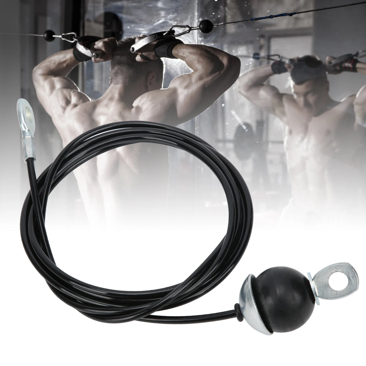 Gym Cable Wire Rope Fitness Pulley Cable Steel Wire Rope for Home Gym Fitness Pulley System new