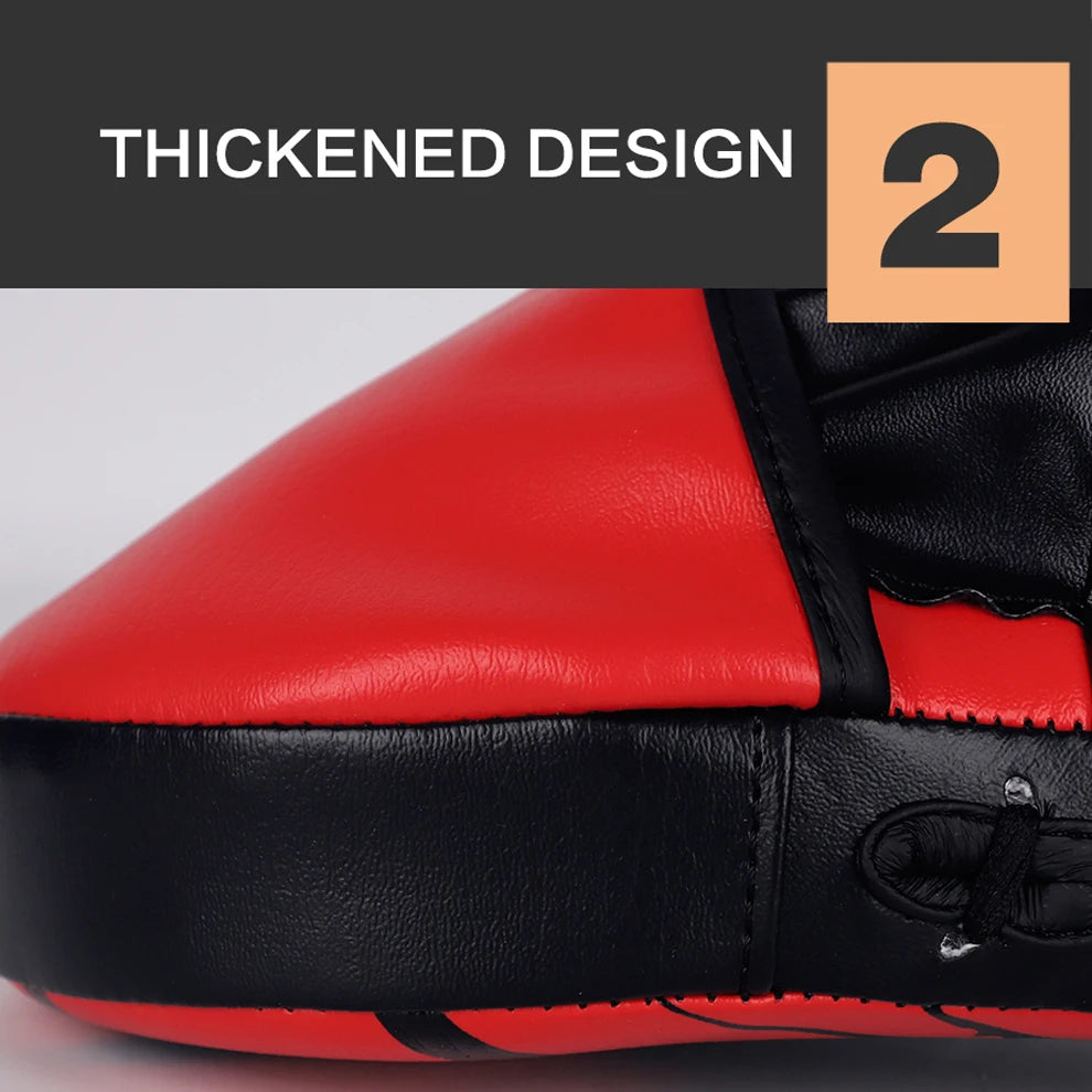 1pc Boxing Hand Target Martial Thai Kick Sanda Training Thickened Karate Training Mitt Focus Punch Pads Five-finger Hand Target