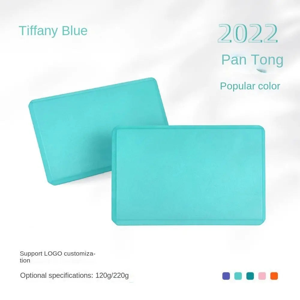 High Density Yoga Foam Blocks Gym EVA Non-slip Props Brick Solid Color Lightweight Yoga Block Meditation DIY